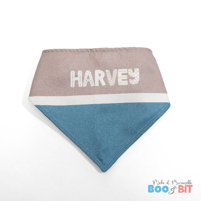 boo and bit Boho Dusty Blue Bibs