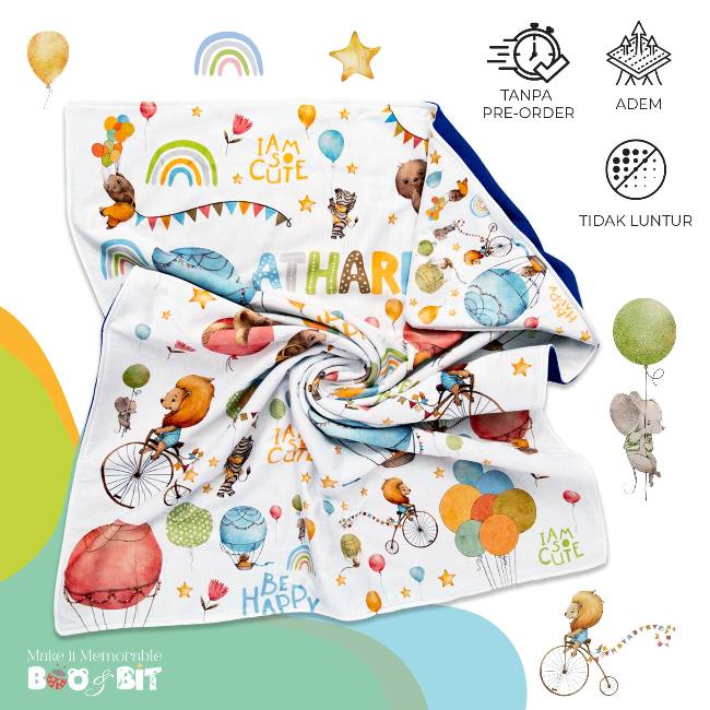 boo and bit Circus Blanket