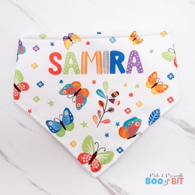 boo and bit Butterfly Bibs