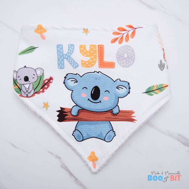 boo and bit Koala Bibs