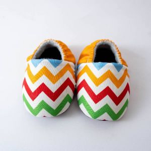 boo and bit Chevron Rainbow