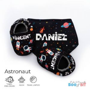 boo and bit Astronaut Bibs